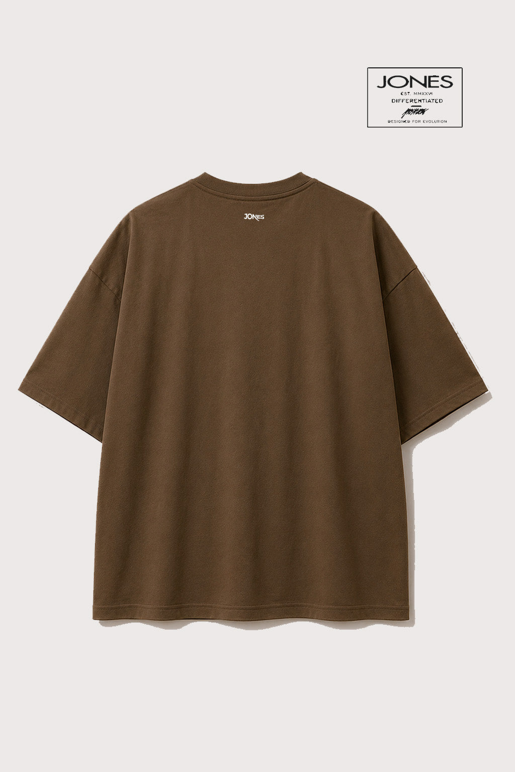 Camiseta Oversized Supply Marrom