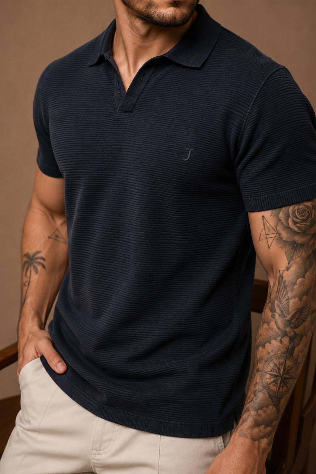 Camisa Polo Texture