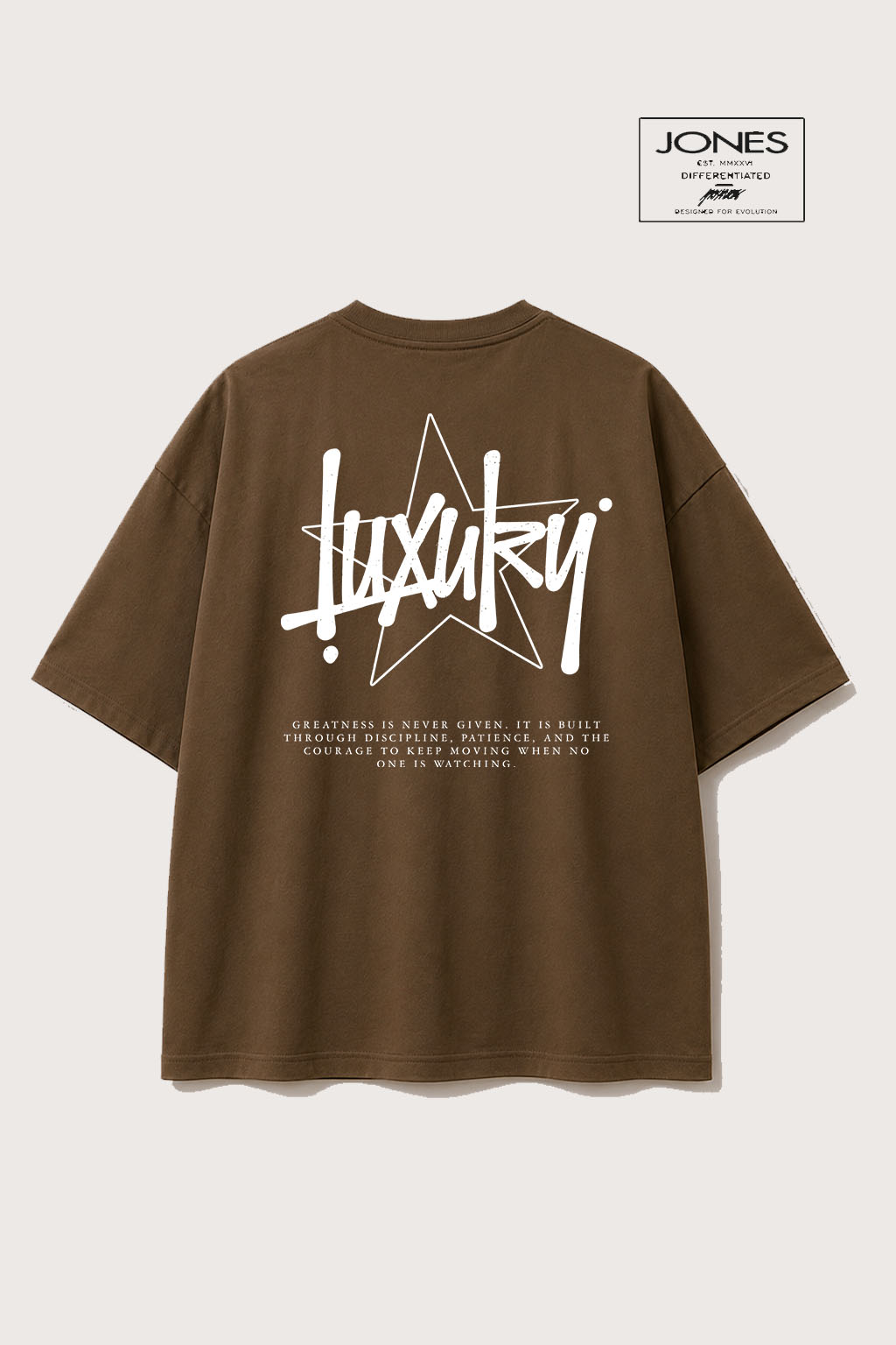 Camiseta Oversized Luxury