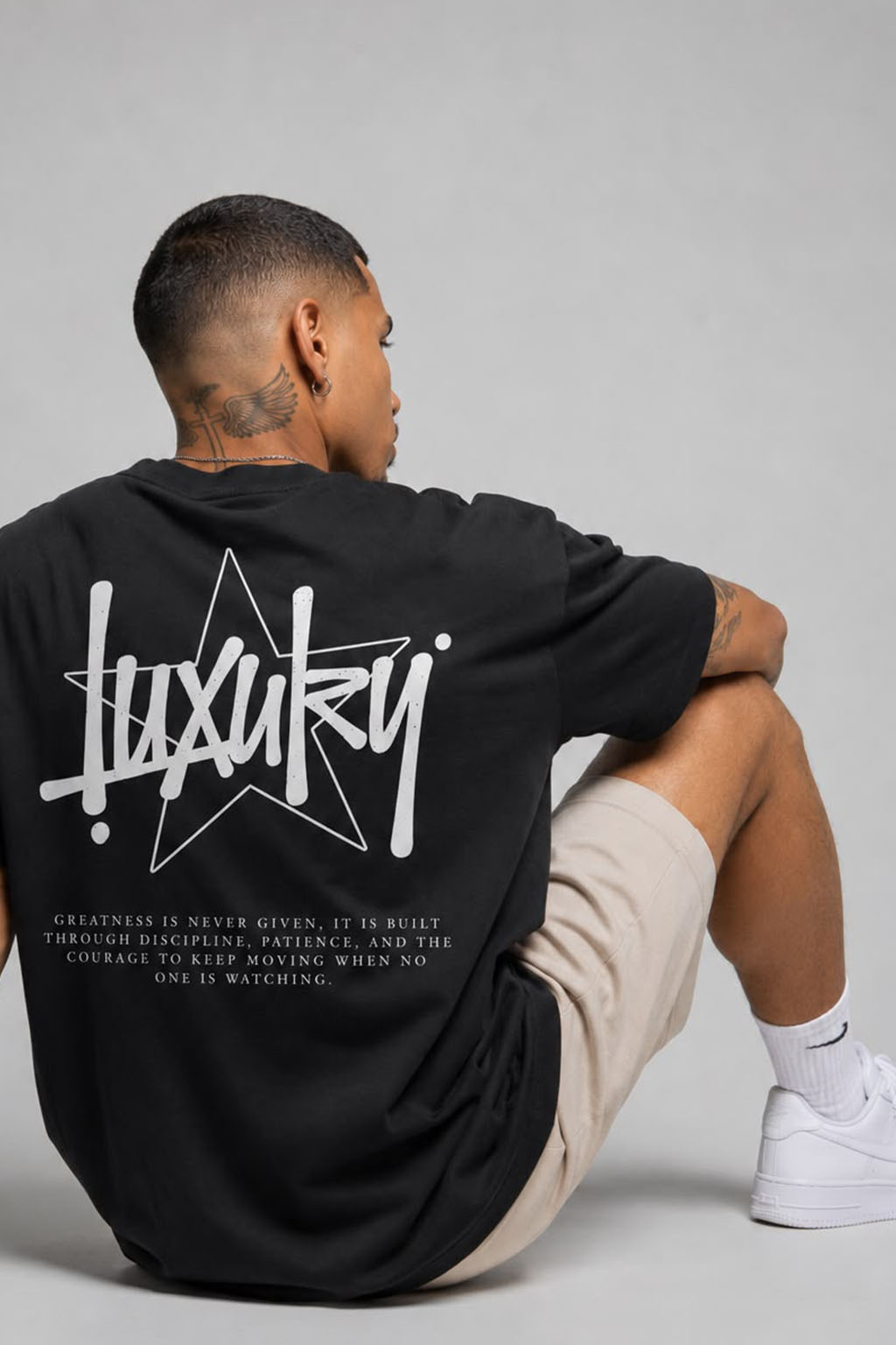 Camiseta Oversized Luxury