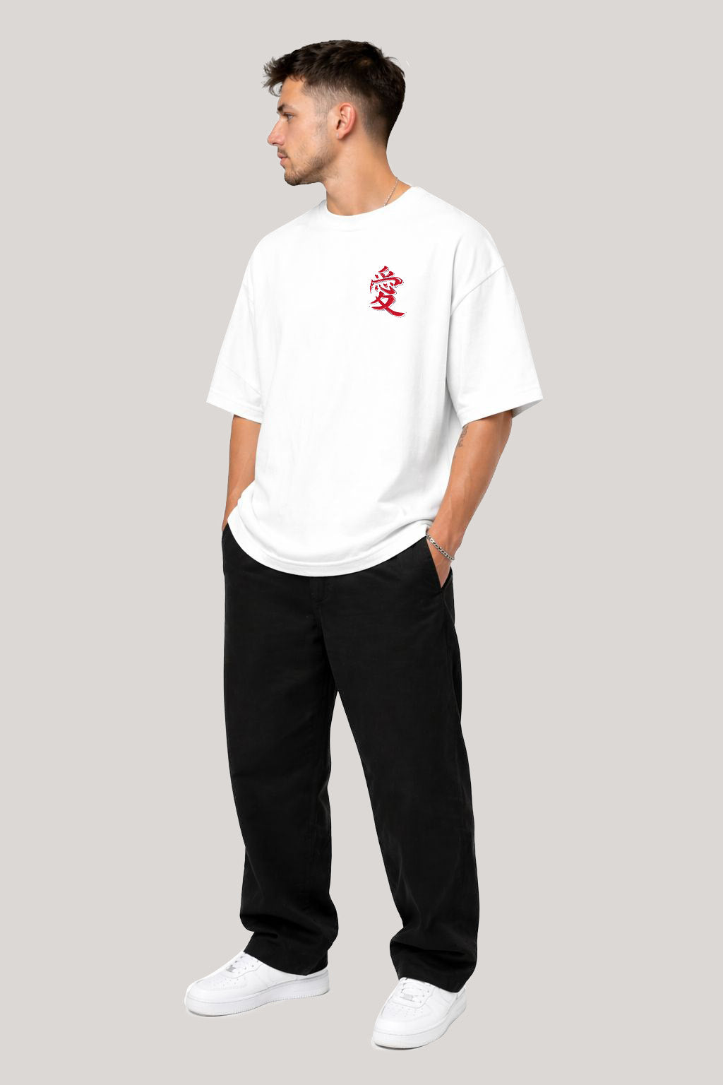 Camiseta Oversized Love Japan