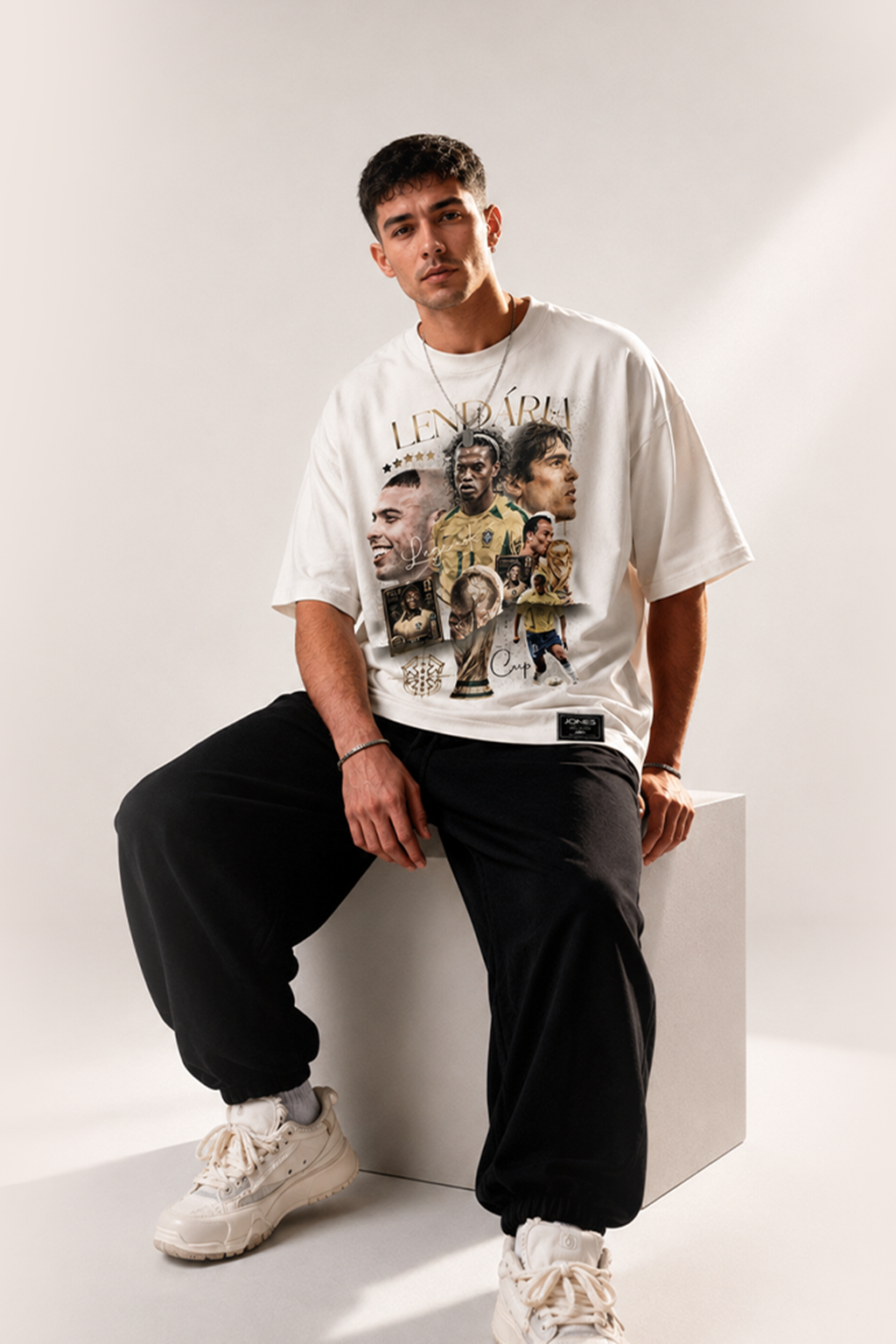 Camiseta Oversized Lendária Cup Brazil