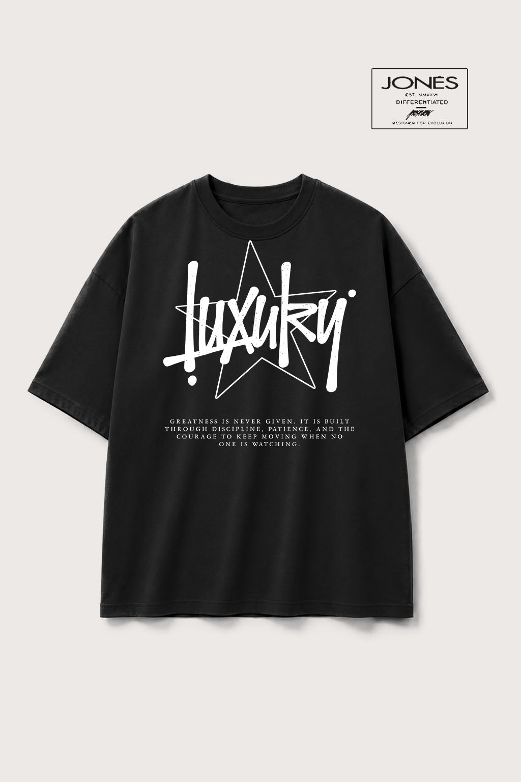 Camiseta Oversized Luxury